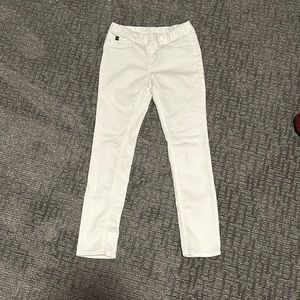 Jordache - White Jeggings - M (7-8)
